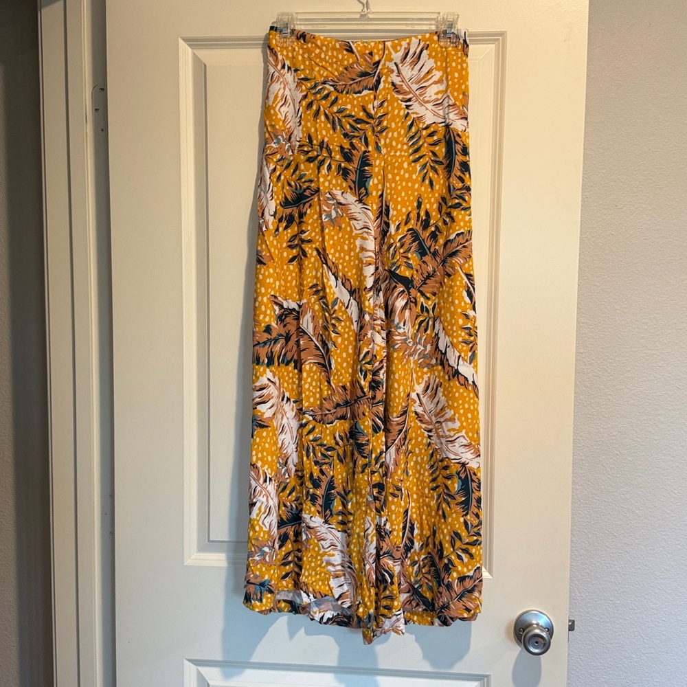 Le Salty Label Havana High Waist Wide Leg Pants Size Small